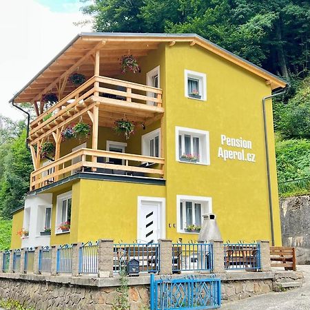 Pension Aperol Hřensko エクステリア 写真